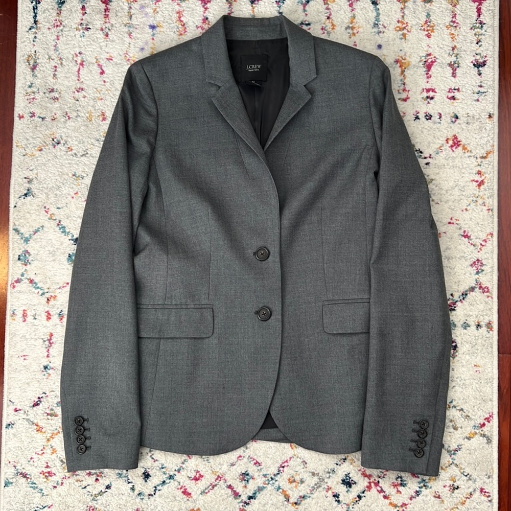 J Crew Super 120s Blazer 6 Tall